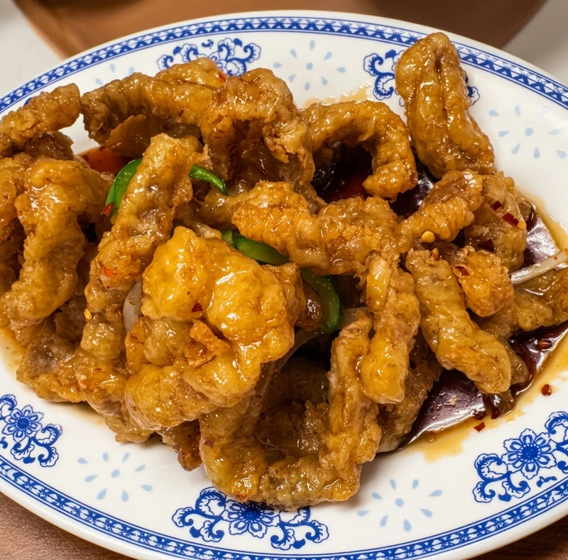 Ginger beef at Leo Fu's Szechwan and Mandarin Restaurant in Calgary