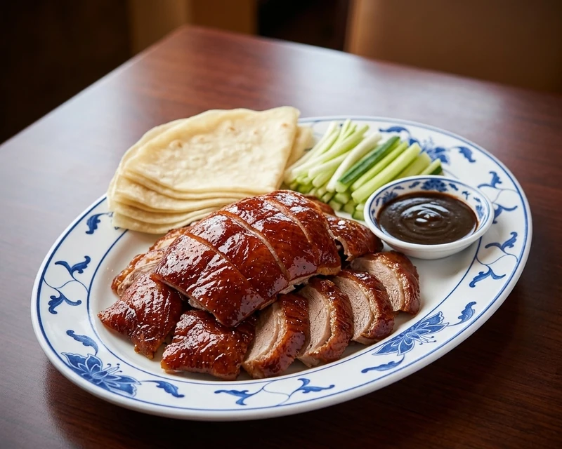 Peking Duck at Leo Fu's Szechwan and Mandarin Restaurant in Calgary
